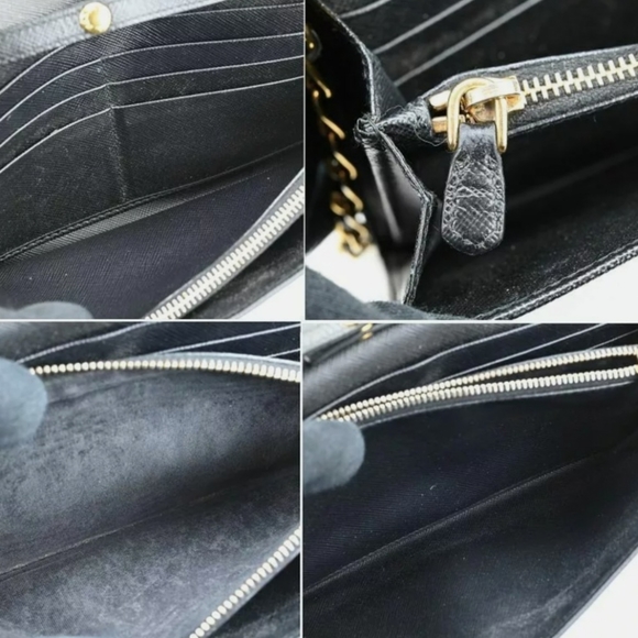 Prada Saffiano Wallet on a Chain - Picture 8 of 8